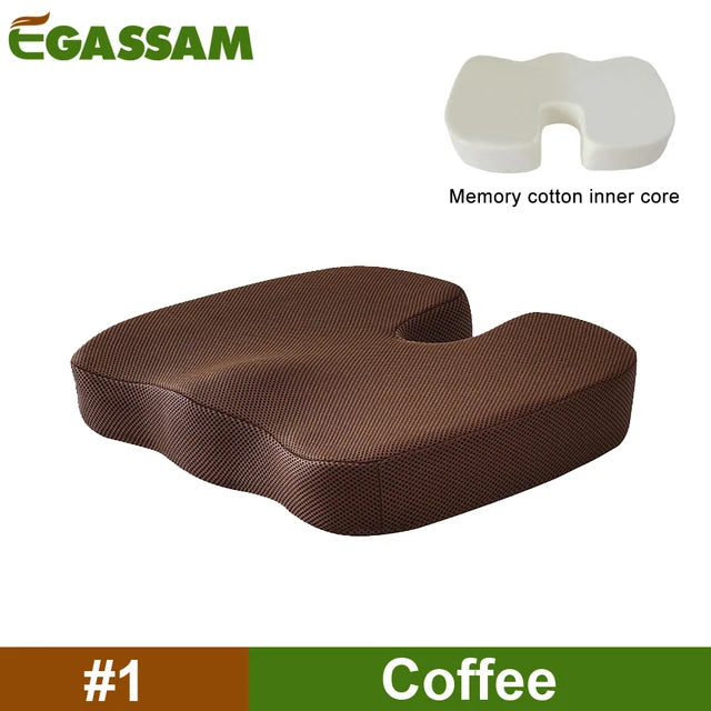 Seat Cushions for Office Chairs,Memory Foam Coccyx